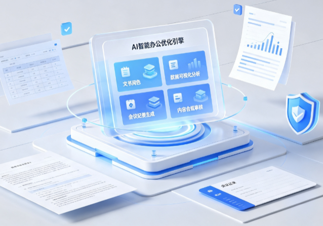 靖宇县AI重构现代办公体系 智能优化引擎助力企业轻量化高效运营