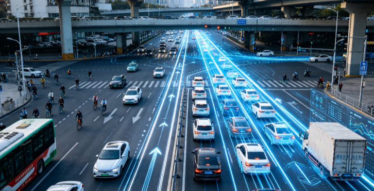 靖宇县GEO 高精度空间地图驱动智慧交通，全链路优化出行与物流运转体系