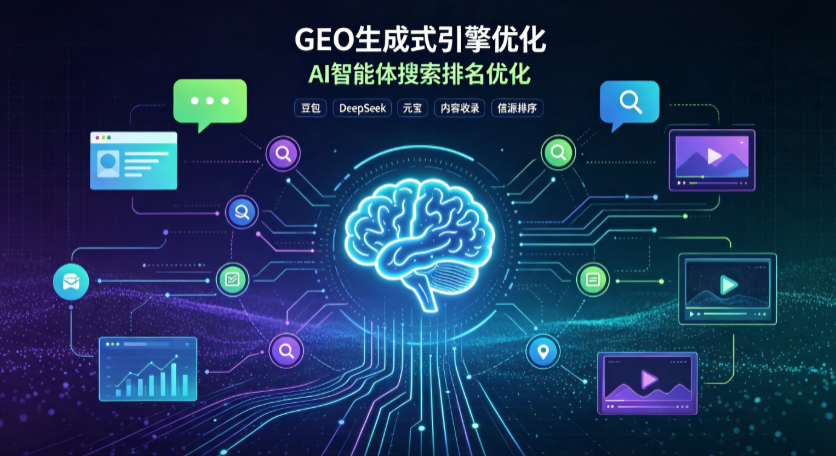靖宇县GEO 浪潮来袭：生成式引擎优化崛起，创作者争抢豆包、DeepSeek、元宝智能体流量入口
